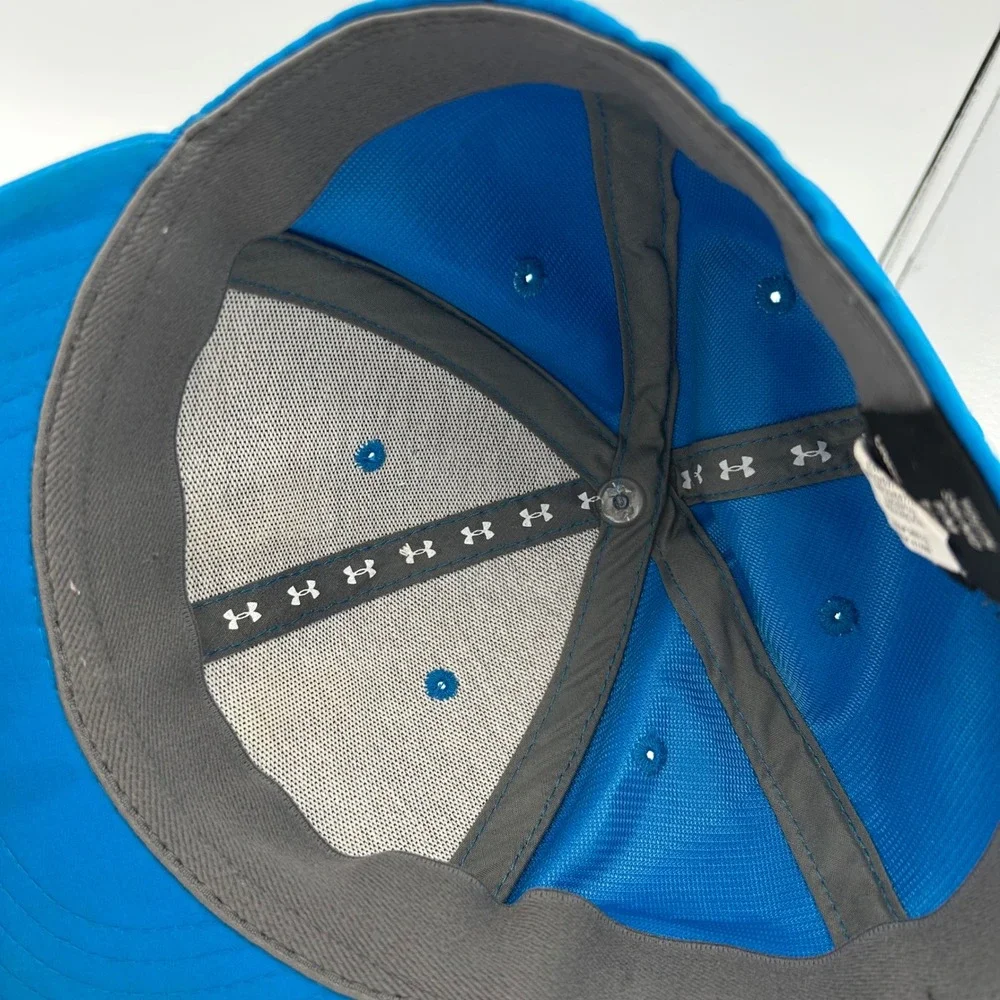 Under Armour Hat Baseball Cap Youth S/M Blue Sportswear Athletic
